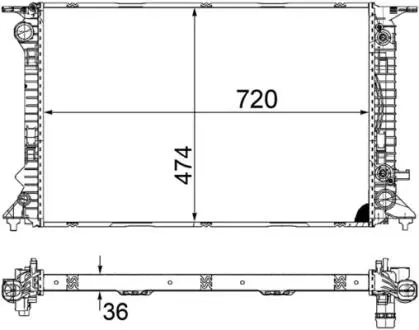 Автозапчасть MAHLE / KNECHT CR1134000S