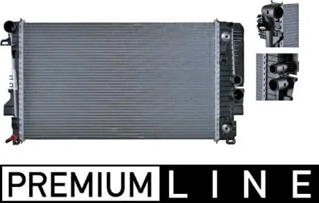 A_Радіатор 396 mm MERCEDES-BENZ MAHLE / KNECHT CR1173000P