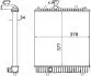 Радіатор двигуна (мкпп) OPEL AGILA, SUBARU JUSTY II, JUSTY III 1.0-1.5 10.95- MAHLE / KNECHT CR1495001S (фото 1)