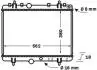 Радіатор двигуна CITROEN BERLINGO/MINIVAN, PEUGEOT 307, 307/KOMBI, PARTNER, PARTNER/MINIVAN 1.6/1.6D/2.0D 08.00- MAHLE / KNECHT CR1501000S (фото 2)