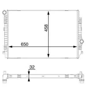 Автозапчасть MAHLE / KNECHT CR1593000S