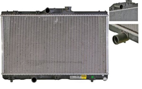 Радіатор охолодження MAHLE / KNECHT CR 162 000S