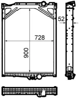 Автозапчасть MAHLE / KNECHT CR1917000P