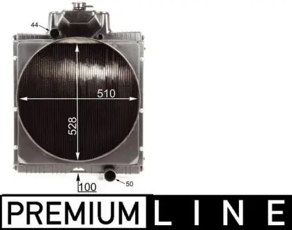 Радіатор MAHLE / KNECHT CR 2183 000P