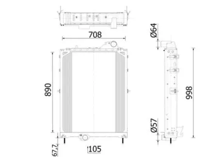 Автозапчасть MAHLE / KNECHT CR2560000P