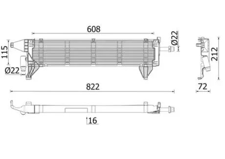 Автозапчасть MAHLE / KNECHT CR2636000P