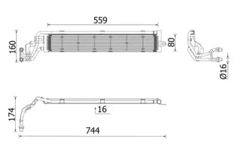 Автозапчасть MAHLE / KNECHT CR2697000P