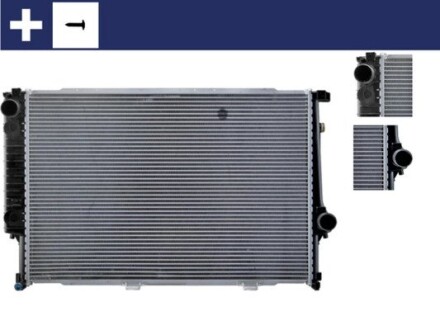 Радіатор охолодження двигуна E31/E32/E34 2.4-5.0 88-99 MAHLE / KNECHT CR 331 000S