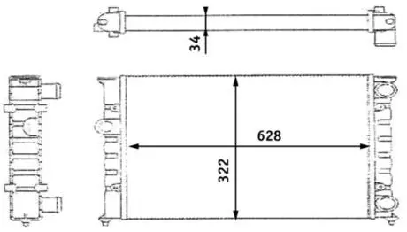 Автозапчасть MAHLE / KNECHT CR348000S
