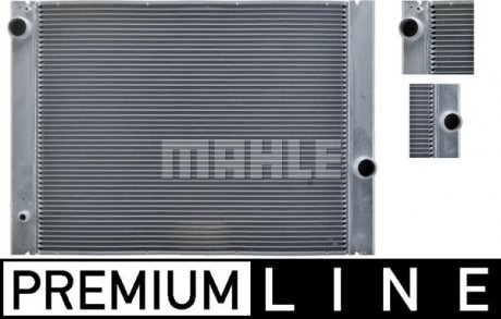 Радіатор охолодження BMW 5 (E60)/7 (E65/E66/E67) 01-08 M54/N62/N73 MAHLE MAHLE / KNECHT CR 511 000P
