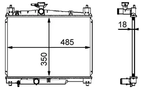 Автозапчасть MAHLE / KNECHT CR539000S