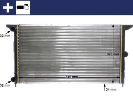 Автозапчасть MAHLE / KNECHT CR607000S