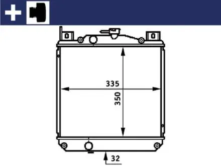 Автозапчасть MAHLE / KNECHT CR655000S