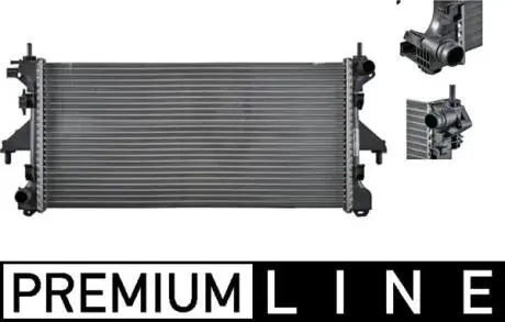 Радіатор двигуна CITROEN JUMPER II, FIAT DUCATO, PEUGEOT BOXER 2.2D/2.3D/3.0D 04.06- MAHLE / KNECHT CR880000P