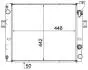 Радіатор двигуна TOYOTA 02-7FDF15, 02-7FDF18, 42-7FGF15, 42-7FGF18, 7F15-18, 7FG15 MAHLE / KNECHT CR882000S (фото 1)