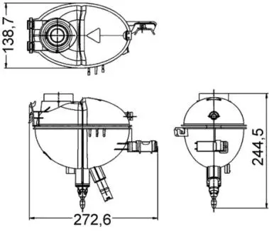 Автозапчасть MAHLE / KNECHT CRT209000S