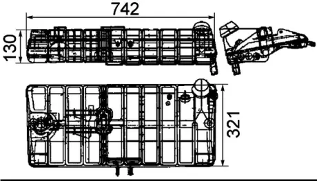 Автозапчасть MAHLE / KNECHT CRT48000S