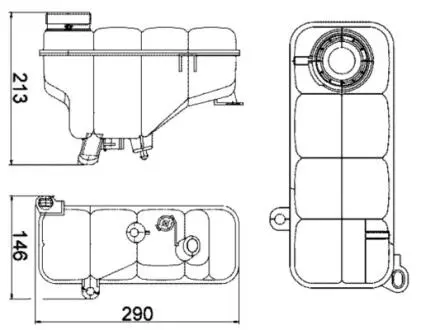 Автозапчасть MAHLE / KNECHT CRT5000S