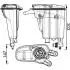 Розширювальний бачок охолоджуючої рідини MAHLE / KNECHT CRT95000S (фото 2)