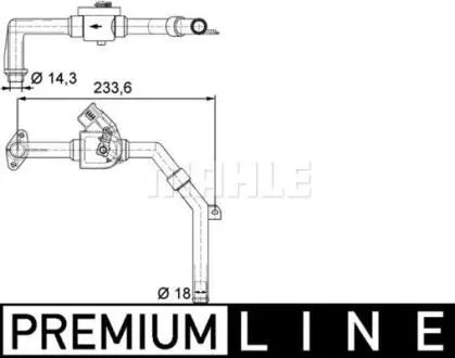 Клапан обігрівача MAN F90, F90 UNTERFLUR D2146HM1U-D2866LXF 07.86-12.97 MAHLE / KNECHT CV9000P