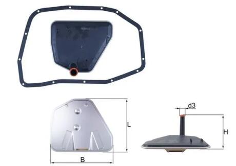 Автозапчасть MAHLE / KNECHT HX233D