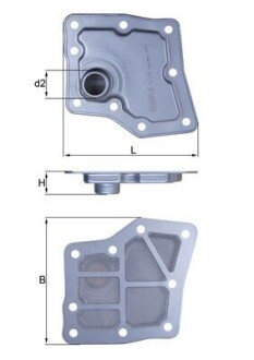 Фільтр АКПП VW Lupo/Polo 1.1-1.6 98-09 MAHLE / KNECHT HX259