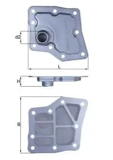 Фильтр АКПП VW Lupo/Polo 1.1-1.6 98-09 MAHLE / KNECHT HX259
