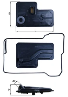 Фільтр АКПП MAHLE / KNECHT HX270D
