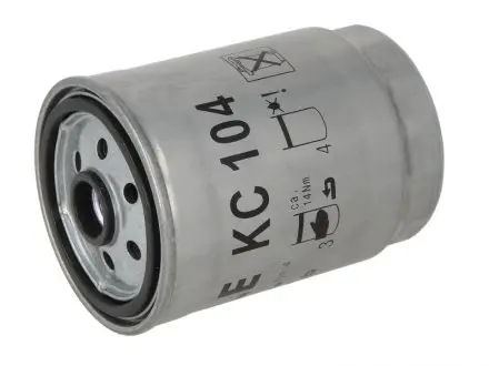 Фильтр топливный Volvo S60/S80/V70/XC70/XC90 2.4D 01-10 KNECHT MAHLE / KNECHT KC 104