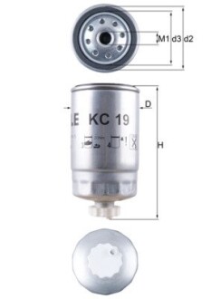 Фільтр палива MAHLE / KNECHT KC19