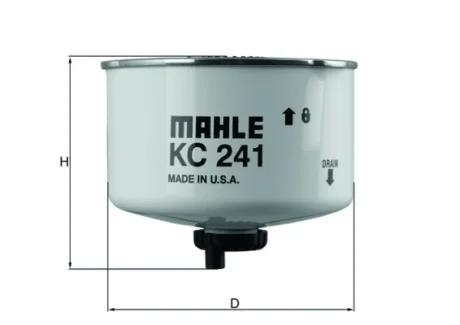 Фільтр палива MAHLE / KNECHT KC241D