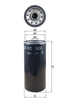 Фільтр палива MAHLE / KNECHT KC300