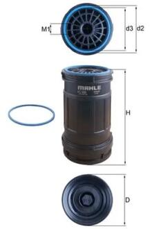 Фільтр палива MAHLE / KNECHT KC699D