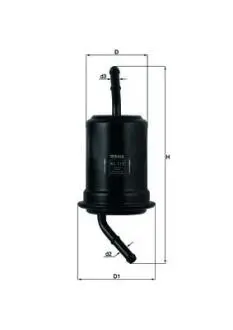 A_Фільтр паливний Mahle Mazda MAHLE / KNECHT KL115