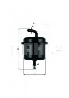 Фильтр топливный MAHLE / KNECHT KL 136
