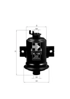 Фильтр топлива MAHLE / KNECHT KL139