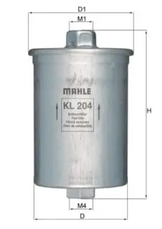 Фильтр топлива MAHLE / KNECHT KL204