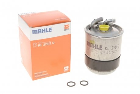 Фільтр паливний MB Sprinter 2.2-3.0CDI (+отв. датчика води) (DODGE) MAHLE / KNECHT KL 228/2D (фото 1)