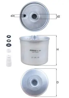 Топливный фильтр MAHLE / KNECHT KL468