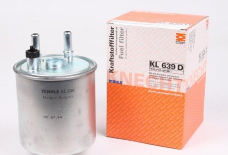 Топливный фильтр MAHLE / KNECHT KL639D