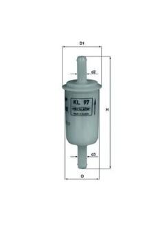 Топливный фильтр MAHLE / KNECHT KL97