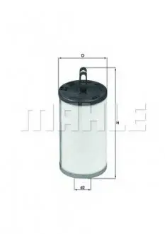Фильтр топлива MAHLE / KNECHT KX2