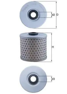 Фільтр палива MAHLE / KNECHT KX34