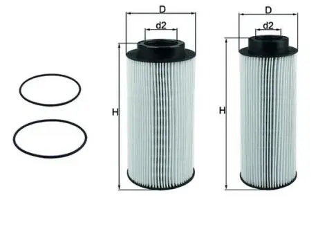 Фільтр MAHLE / KNECHT KX439KIT