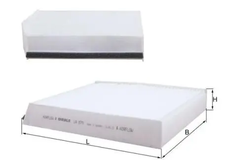 Фільтр салону Mahle MERCEDES A/B/CLA/GLA \'\'12>> MAHLE / KNECHT ="LA879"