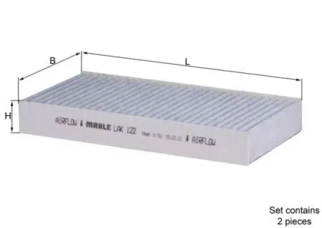 Автозапчасть MAHLE / KNECHT LAK122S