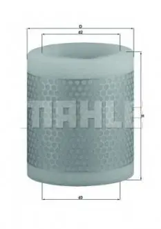 Фильтр воздушный MAHLE / KNECHT LX124