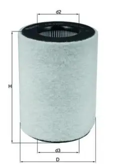 Фільтр повітряний MAHLE / KNECHT LX1792