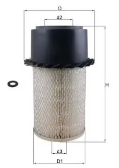 Фільтр повітряний MAHLE / KNECHT LX17