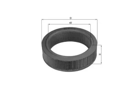 Фільтр повітря MAHLE / KNECHT LX184